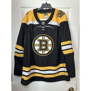Fanatics Boston Bruins NHL Premium Authentic Home Jersey Size 54 Black